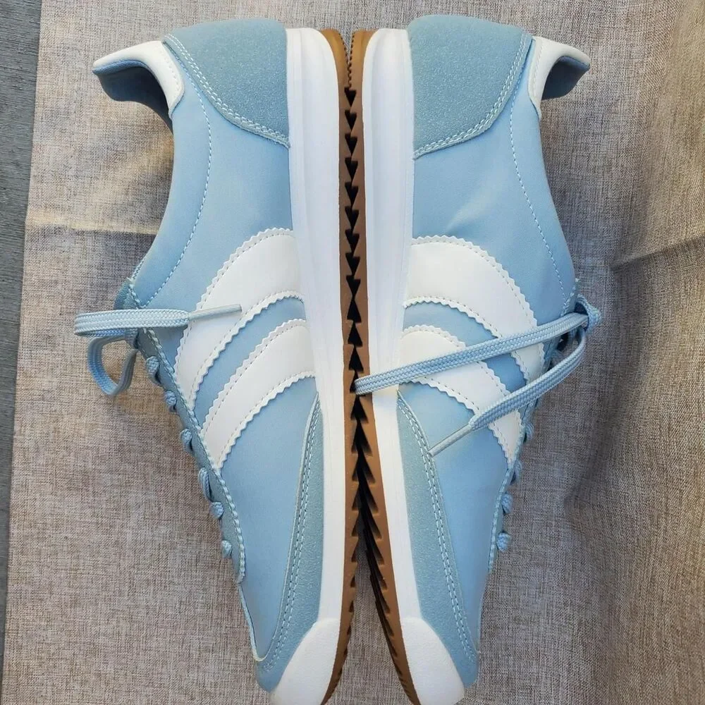 Adidas-originals Men's Blue and White Trainers